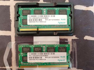 aumento de RAM 4 GB Memoria// SODIM