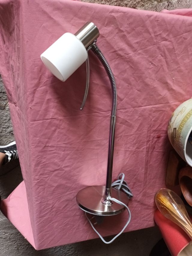 Lámparas de escritorio en cromo