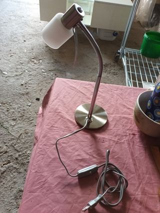 Lámparas de escritorio en cromo