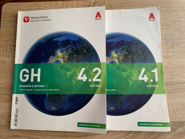 Geografía e historia Vicens vives 4 ESO dos tomos