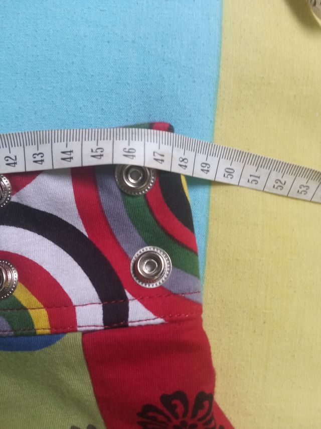 Falda mini hippie talla única