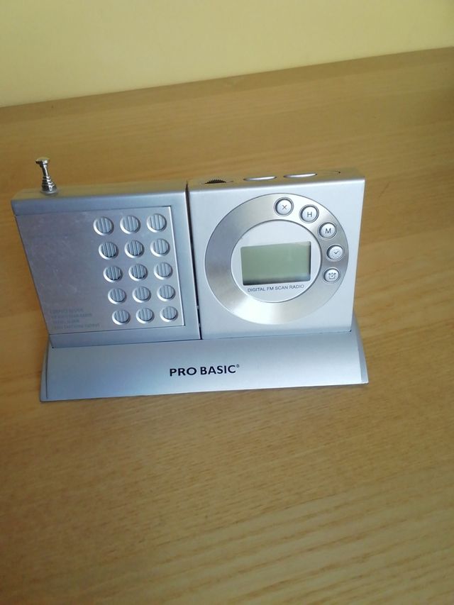 ràdio reloj despertador