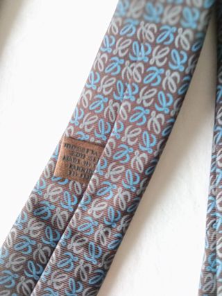 Corbata de seda Loewe