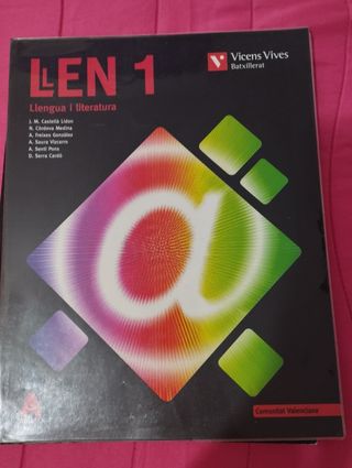lengua y literatura 1Bach Vicens Vives comunitat