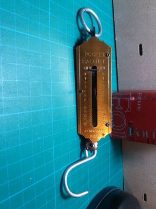 VINTAGE BALANZA PESCA POCKET BALANCE NO SAGARRA