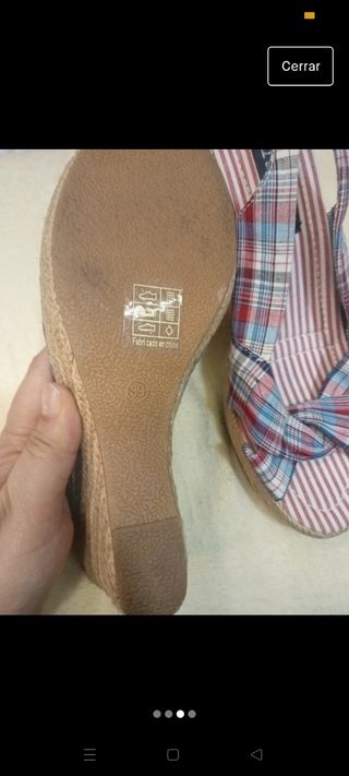 zapatos de mujer de cuña talla 39
