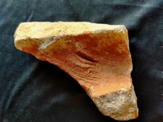 FRAGM. TUBERIA CERAMICA ROMANA (fistula aquaria)