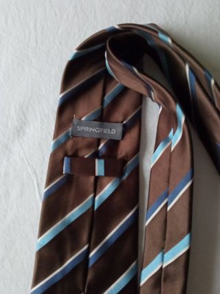 Corbata de seda Springfield