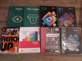 Libros 1º Bachillerato Miramar