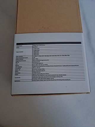 cámara fotos acuática