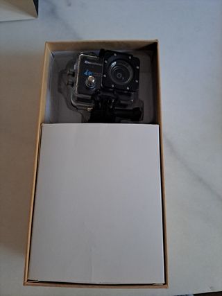 cámara fotos acuática