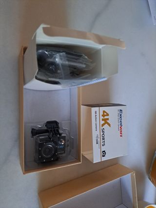 cámara fotos acuática