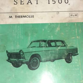 hola vendo libro antiguo de seat 1500,en estado us