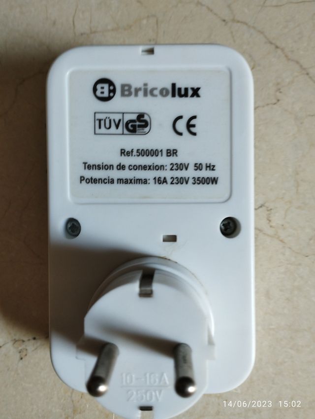 Programador horario de luz analógico