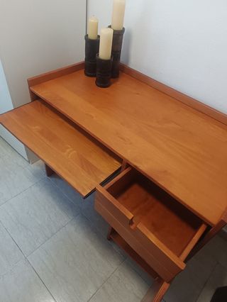 Escritorio niño dormitorio madera