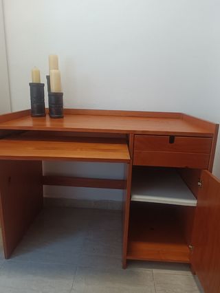 Escritorio niño dormitorio madera
