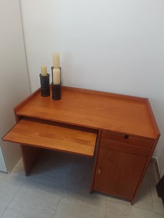 Escritorio niño dormitorio madera