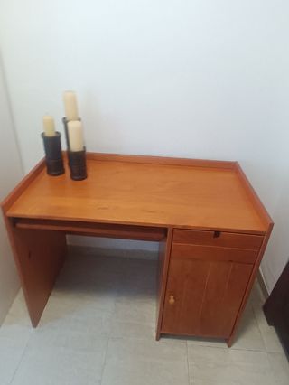 Escritorio niño dormitorio madera