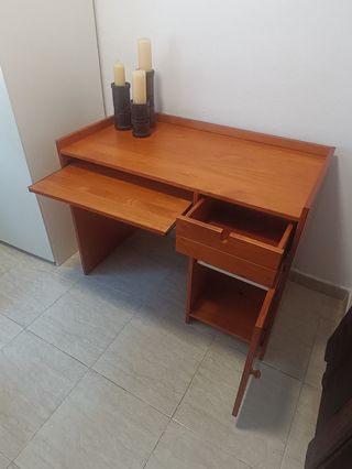 Escritorio niño dormitorio madera