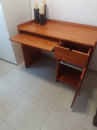Escritorio niño dormitorio madera
