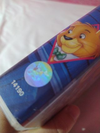VHS pelicula infantil Los Aristogatos. Walt Disney