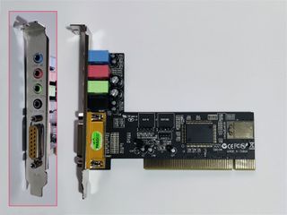 Tarjeta sonido HSP56 CMI8738 PCI