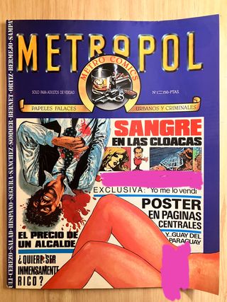 Cómic Metropol Nº1 1983