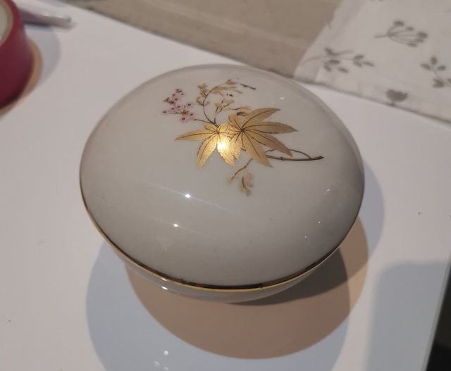 Porta Bonbon in ceramica Limoges France