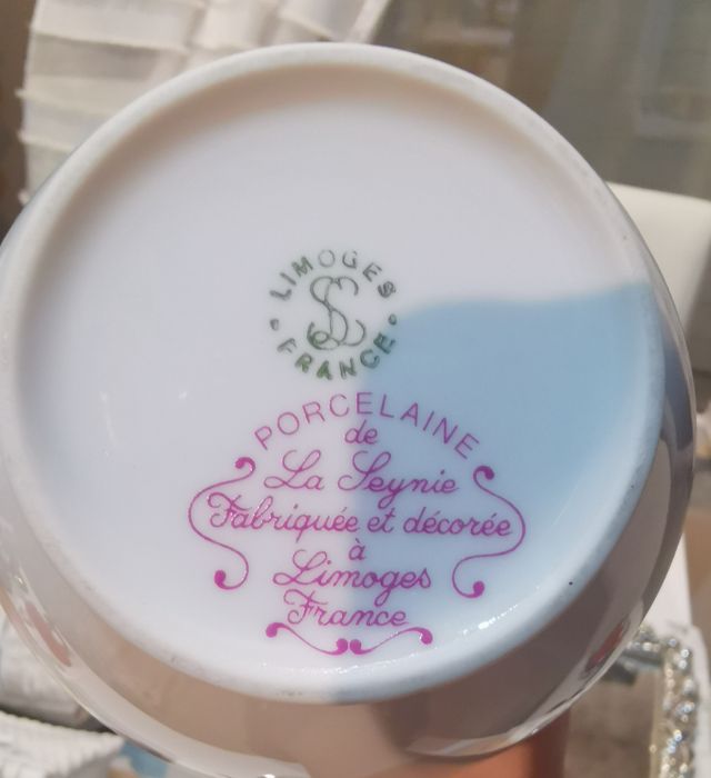 Porta Bonbon in ceramica Limoges France