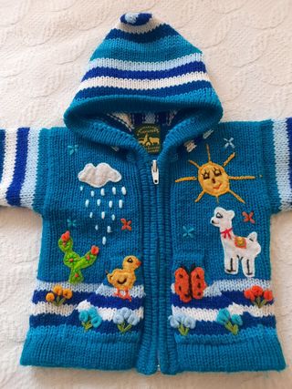 Chaqueta peruana unisex