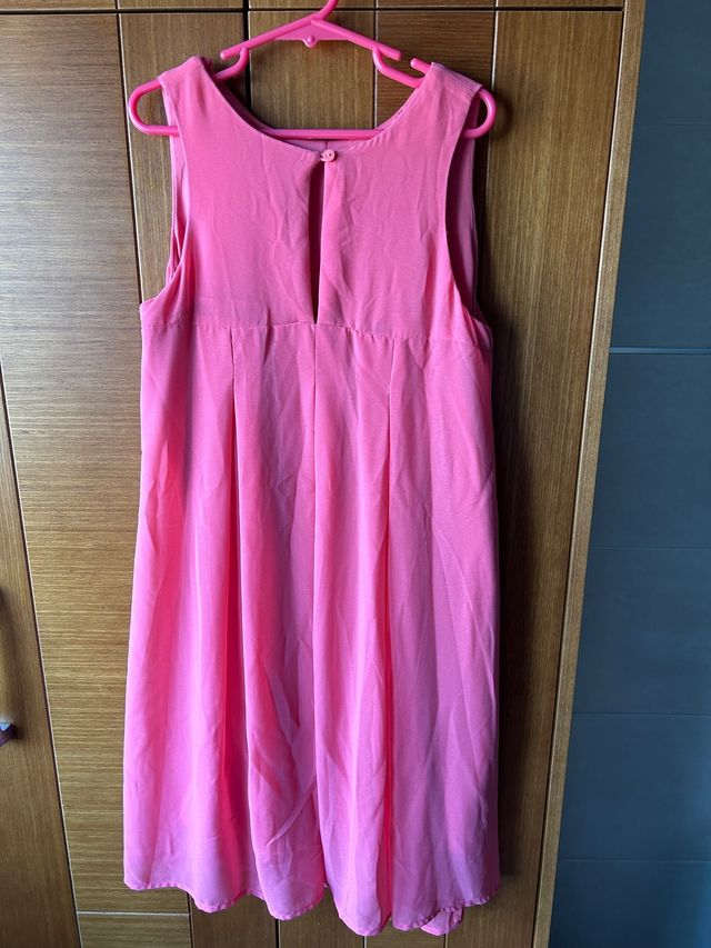 Vestido de gasa Tizzas del Corte inglés. 13-14 añ