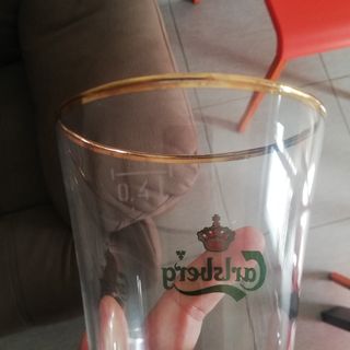 set completo bicchieri di birra Carlsberg