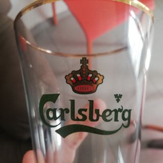set completo bicchieri di birra Carlsberg