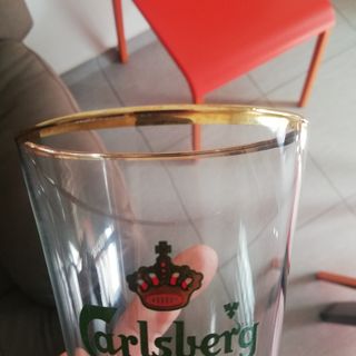 set completo bicchieri di birra Carlsberg