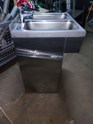 Fregadero doble seno