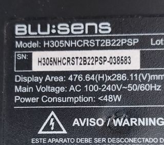 Pantalla 21.5" - 22"