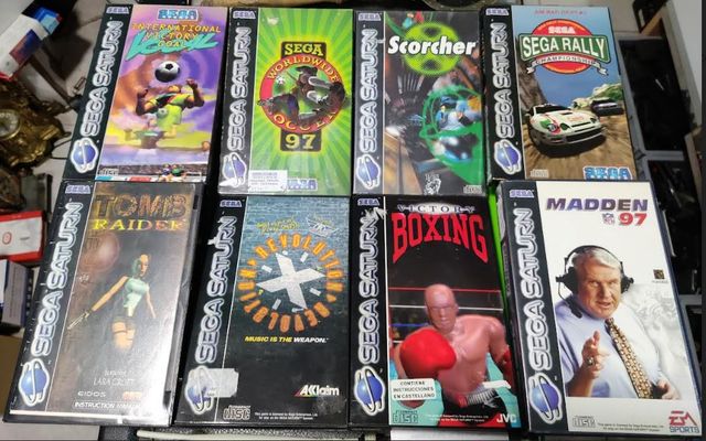 SEGA SATUR 50 GIOCHI COMPLETI 29 EURO PER UNITÀ