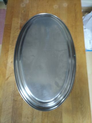 bandeja de acero