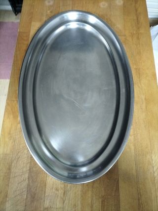 bandeja de acero