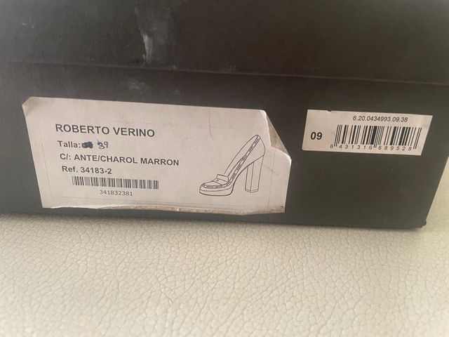 Zapato tacón Roberto Verino