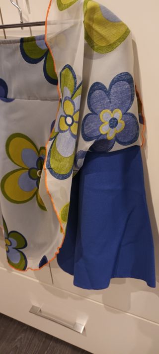 Falda rockabilly de Vuelo doble capa