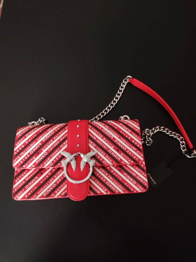Pinko 💕 Love Logomania 👛Tracolla vintage, Borsa