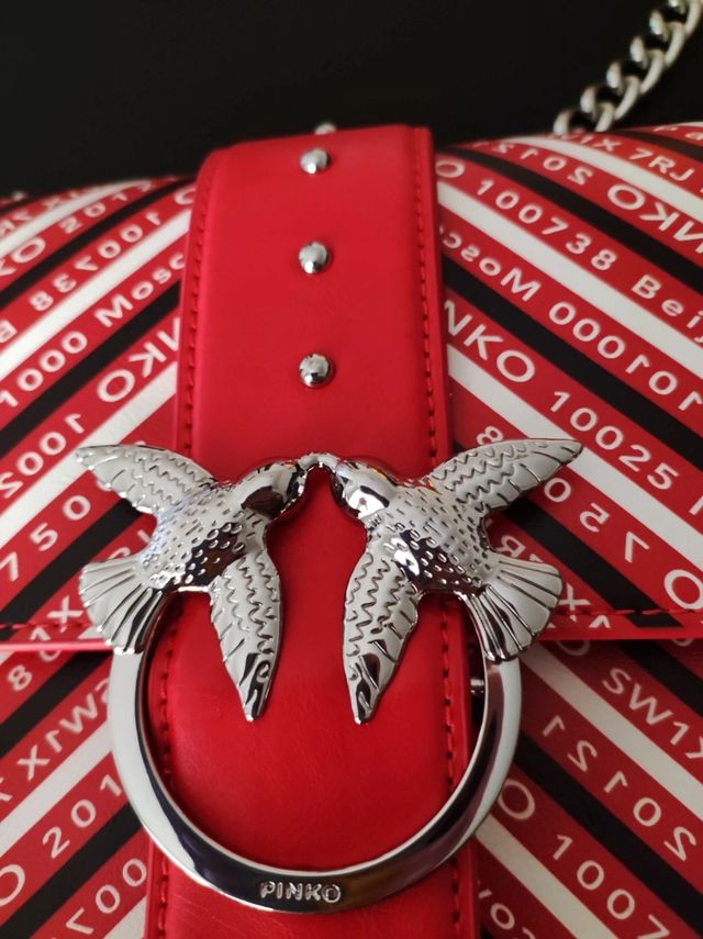 Pinko 💕 Love Logomania 👛Tracolla vintage, Borsa