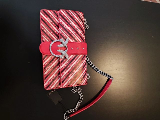 Pinko 💕 Love Logomania 👛Tracolla vintage, Borsa