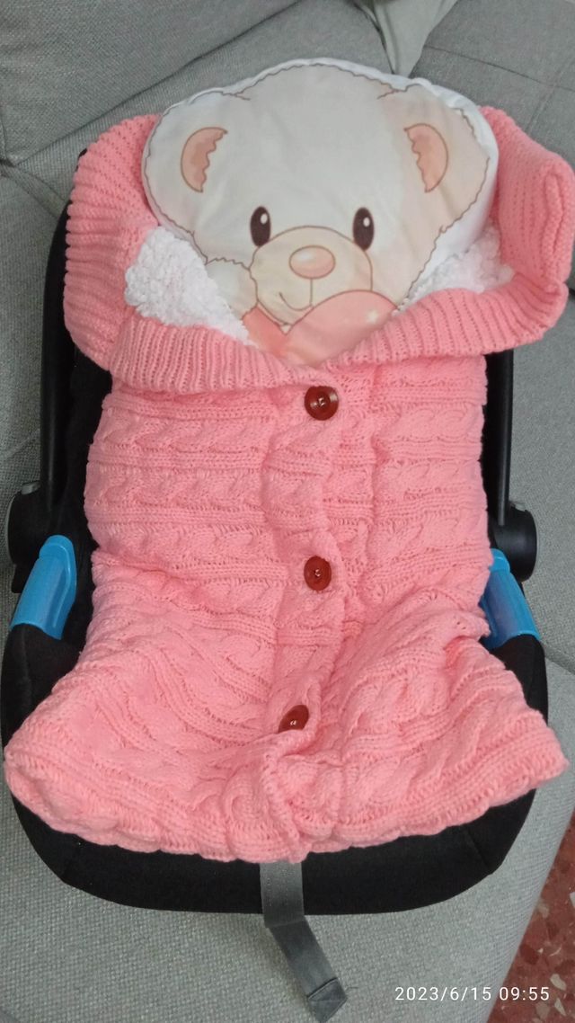 Saco manta para bebé.