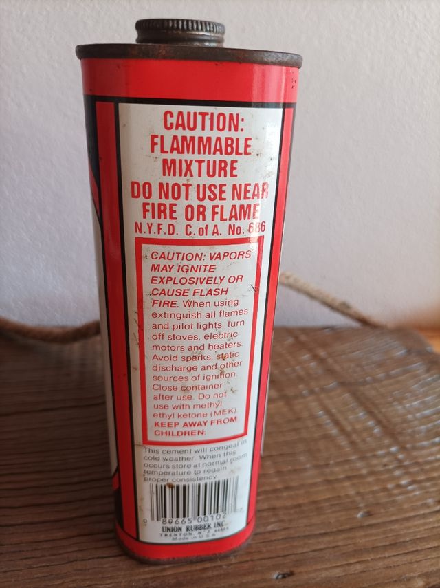 Recipiente metálico madera in usa