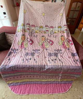 Colcha finita para cama de 90 x200