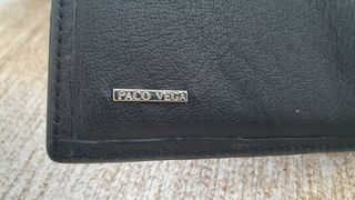 Cartera porta documentos 100% piel marca Paco Vega
