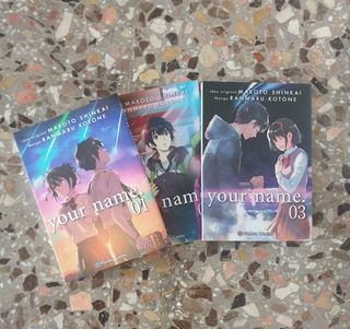 Mangas Your Name Coleccion Completa