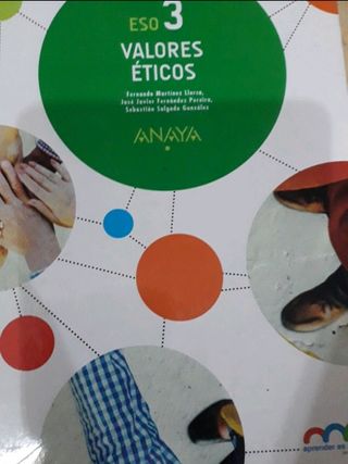 Valores éticos, 3 ESO, Ed Anaya